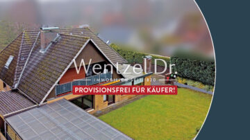 PROVISIONSFREI für Käufer – Wohnen im Grünen: Großzügiges ZFH mit vielseitigen Nutzungsmöglichkeiten, 21465 Wentorf bei Hamburg, Zweifamilienhaus
