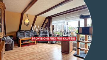 PROVISIONSFREI für Käufer – Gepflegte Dachgeschosswohnung in einem Zweifamilienhaus in Oststeinbek, 22113 Oststeinbek, Erdgeschosswohnung