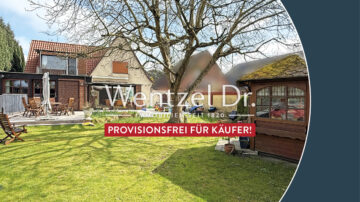 PROVISIONSFREI für Käufer– ZFH in ruhiger Sackgassenlage – familienfreundlich und vielseitig nutzbar, 22117 Hamburg, Zweifamilienhaus