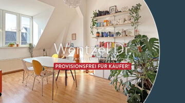 PROVISIONSFREI FÜR KÄUFER – Großzügige und lichtdurchflutete 2-Zimmer-Wohnung in der Neustadt, 20355 Hamburg / Neustadt (Hamburg-Mitte), Dachgeschosswohnung