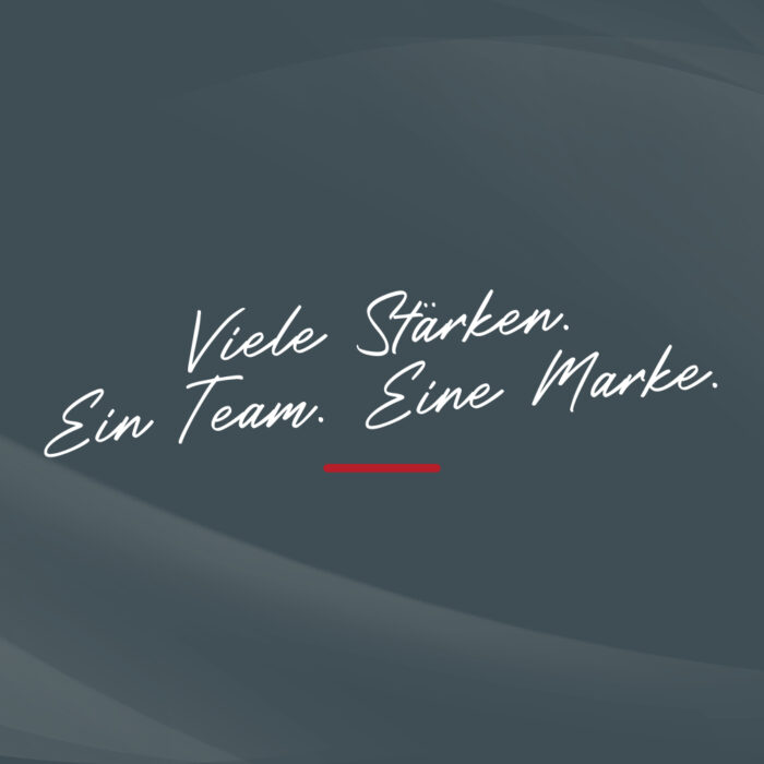 Viele Stärken. Ein Team. Eine Marke. Wentzel Dr. in neuem Design